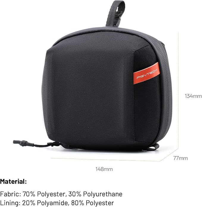 PGYTECH Hard Lens Filter Pouch Up to 100mm, 7 Pockets Camera Filter Bag - Image 5