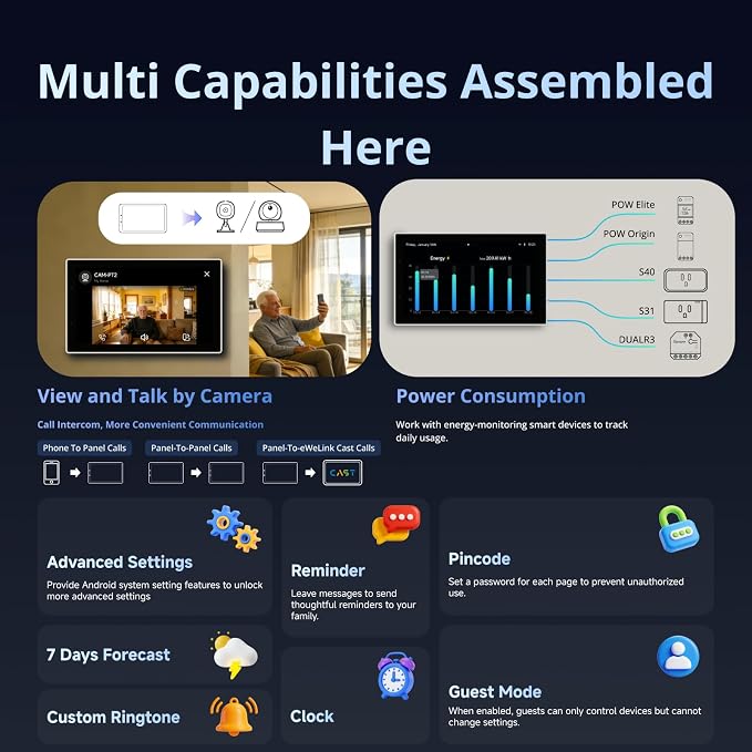 SONOFF NSPanel Pro 120 Smart Home Control Panel - Image 9