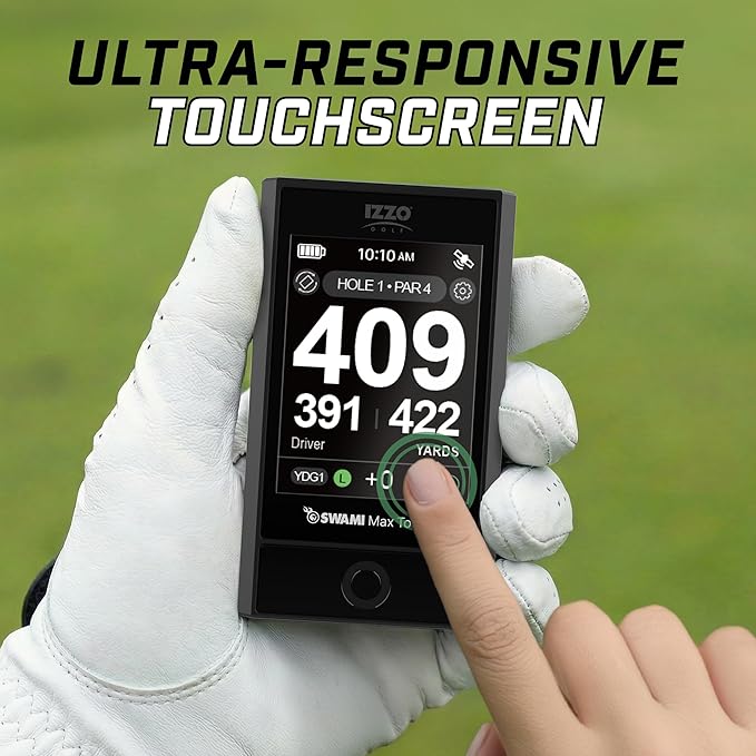 Izzo Swami Max Touch Golf GPS Rangefinder - Image 2