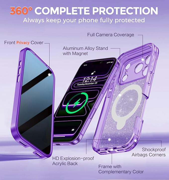 Twinkle Design Privacy Case for iPhone 17 Pro Max - Image 2