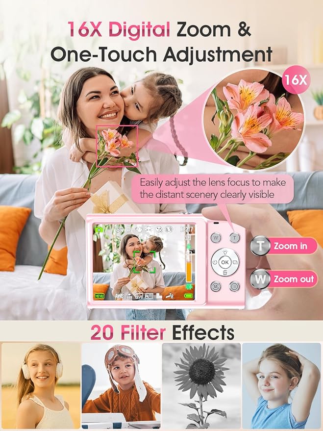 Digital Camera, Autofocus 4K Vlogging Camera - Image 4
