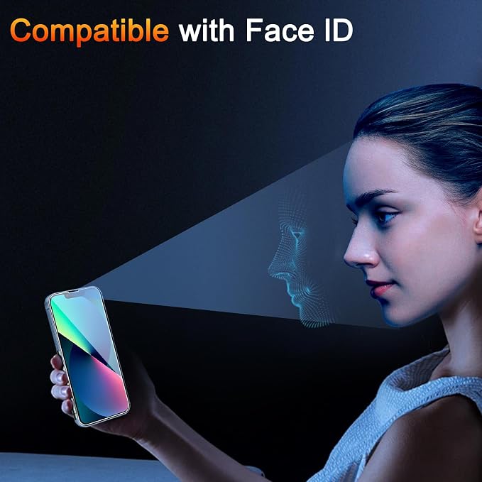 TZGZT 3 Pack Screen Protectors for iPhone 13, 9H Tempered Glass, Military Grade - Image 9