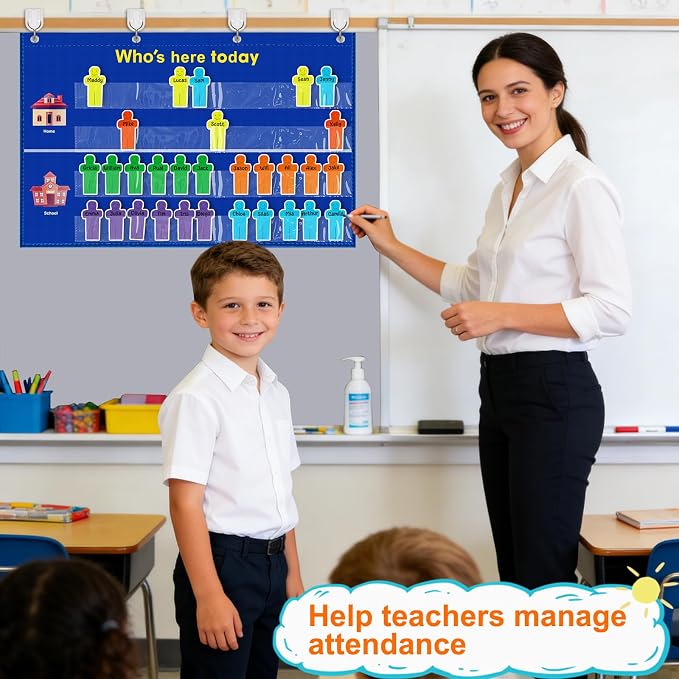 Classroom Attendance Pocket Chart - Image 6