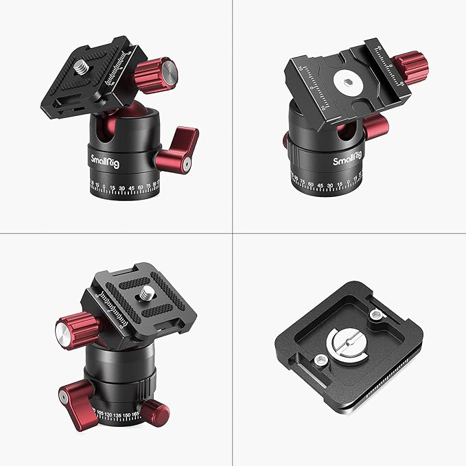 SmallRig Tripod Ball Head 360 Degree Rotating Panoramic Ballhead - Image 6