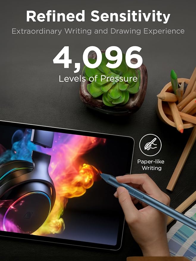 Lenovo Digital Pen 3 for Laptops, Supports Multiple Protocols, Advanced Tilt - Image 4
