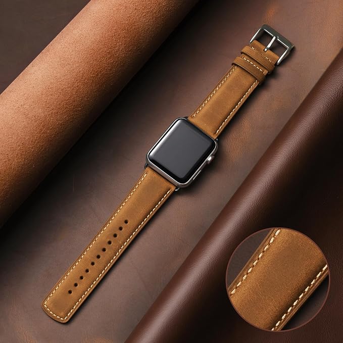 SUNFWR Leather Bands Compatible - Image 2