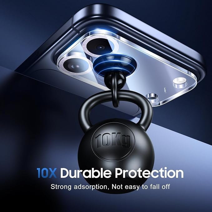 UniqueMe Compatible for 3 Pack iPhone 17 Pro Camera Lens Protector - Image 2