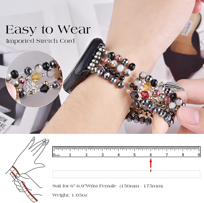 MOFREE Beaded Bracelet Compatible - Image 3