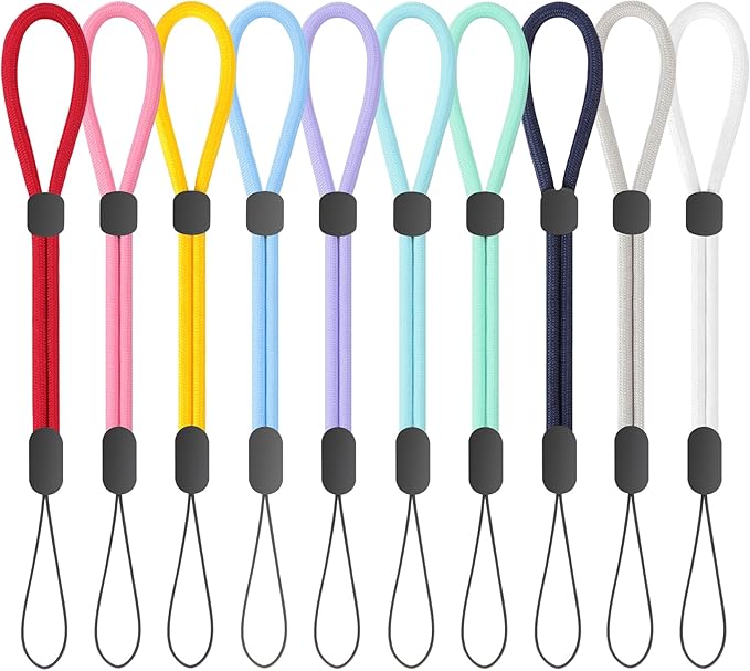 FrgKbTm Hand Wrist Strap Lanyard, Adjustable Nylon Colorful by FrgKbTm