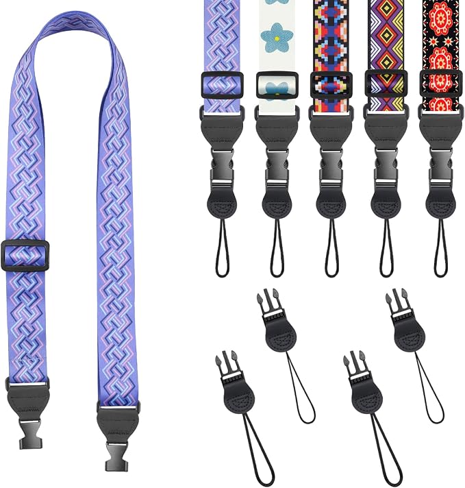 FIEIL Geometric Rhombus Shoulder Strap, Adjustable Camera Strap by FIEIL