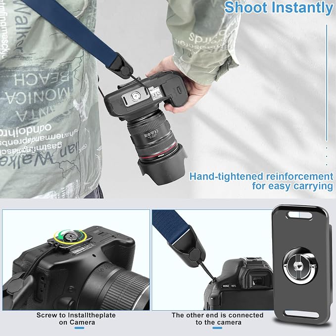 FIEIL Adjustable Camera Strap, Universal Camera Strap - Image 6