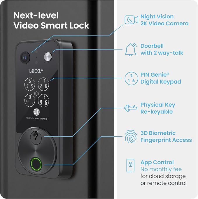 Lockly Vision Zeno Smart Lock - Image 3