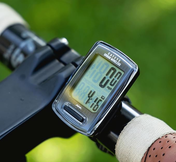 CATEYE Urban Wireless Bike Computer – Analog Speedometer & Odometer - Image 12