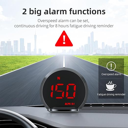 wiiyii GPS Speedometer G13, Heads up Display - Image 4