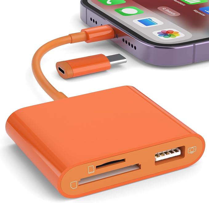 SD Card Reader for iPhone, Memory Card Reader by SZHAIYIJIN