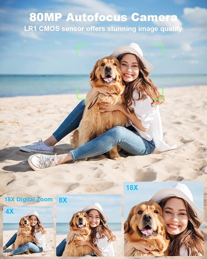 5K-Digital-Cameras for Photography: 2026 Upgrade 80MP 3.5"+2" Dual Screen for - Image 3