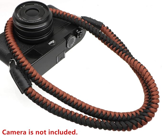 Paracord Woven Camera Neck Shoulder Strap Belt Hand Compatible - Image 4