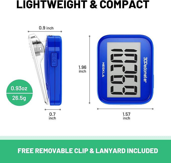 3D Pedometer for Walking, Simple Step Counter - Image 6