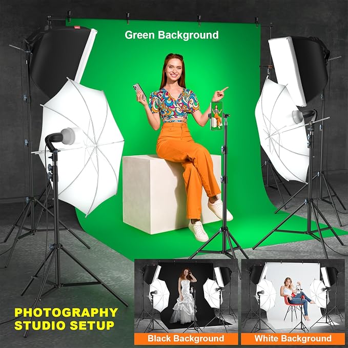LINCO Lincostore Photo Video Studio Light Kit AM169 - Image 2