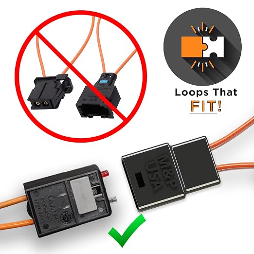 M&P USA D2B Fiber Optic Bypass Loop Compatible - Image 2