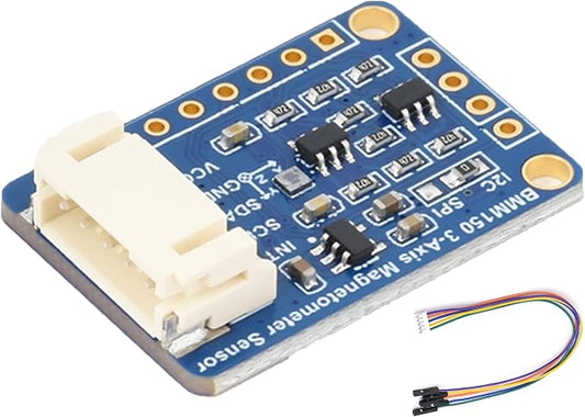 BMM150 3-axis Magnetometer Sensor, Digital Compass Sensor, Magnetic Field by Waveshare