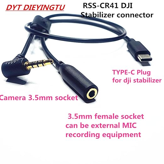 RSS-cr41 R Cable for Sigma fp fpl Camera, DJI Ronin Stabilizer - Image 2