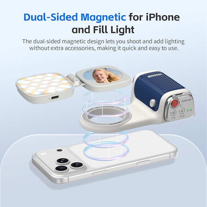 COMITOK MOCA iPhone 17 Pro Camera Grip No Need App - Image 3