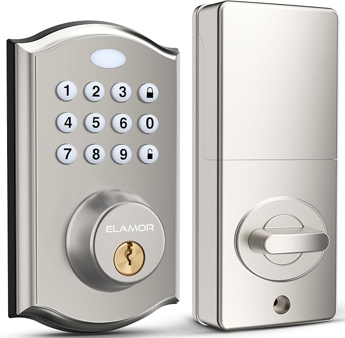 Keyless Entry Door Lock by ELAMOR