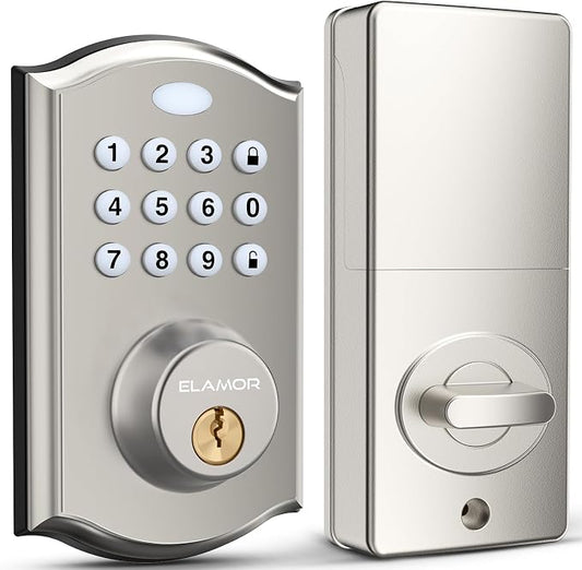 Keyless Entry Door Lock by ELAMOR