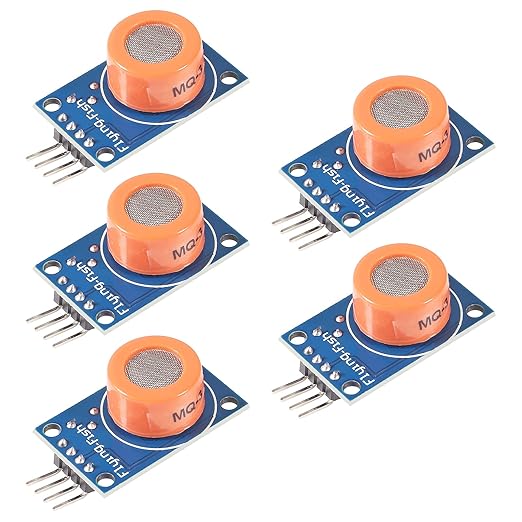 ACEIRMC 5pcs MQ-3 MQ3 Alcohol Sensor Module Breath Gas Detector Ethanol by ACEIRMC