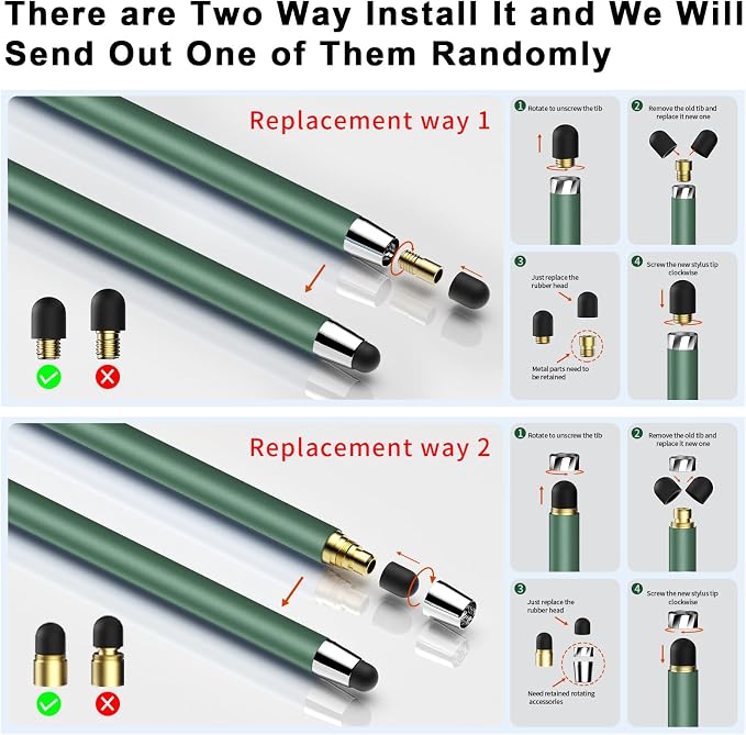 Stylus Pen for Touchscreen 2-in-1 Stylus Pen for iPad | High Sensitivity - Image 5