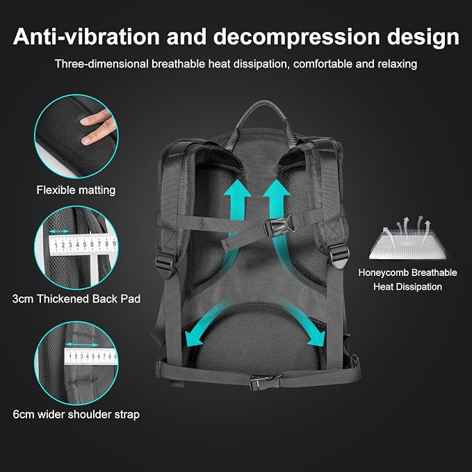 FOMITO BB-01 V-Mount Camera Harness Vest, - Image 5