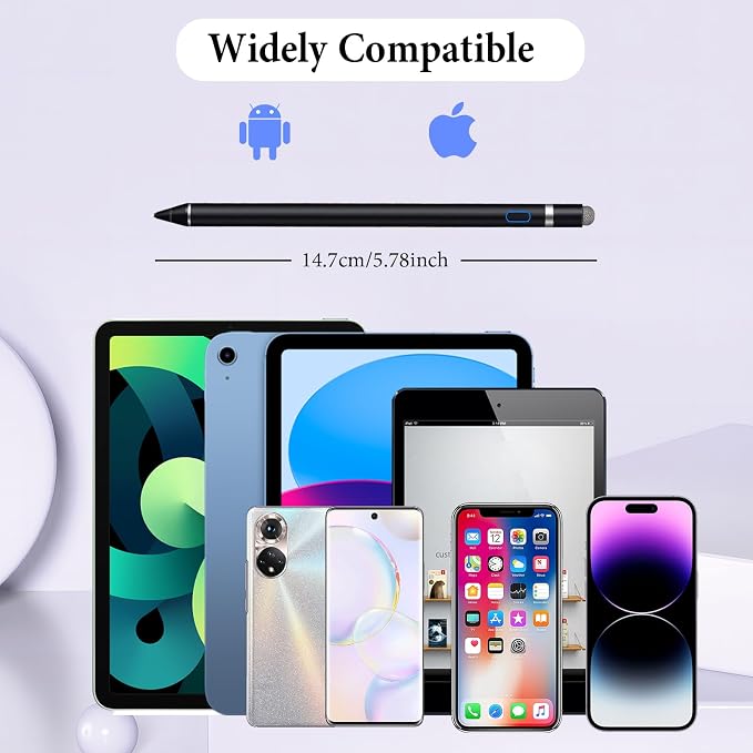 Active Stylus Pen for iPhone/iPad/Android, Kenkor Pencil - Image 3