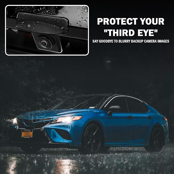 Backup Camera Rain Shield, Upgraded Backup Camera - Image 7
