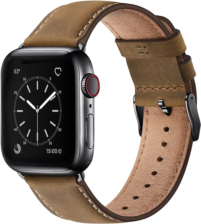 SUNFWR Leather Bands Compatible by SUNFWR