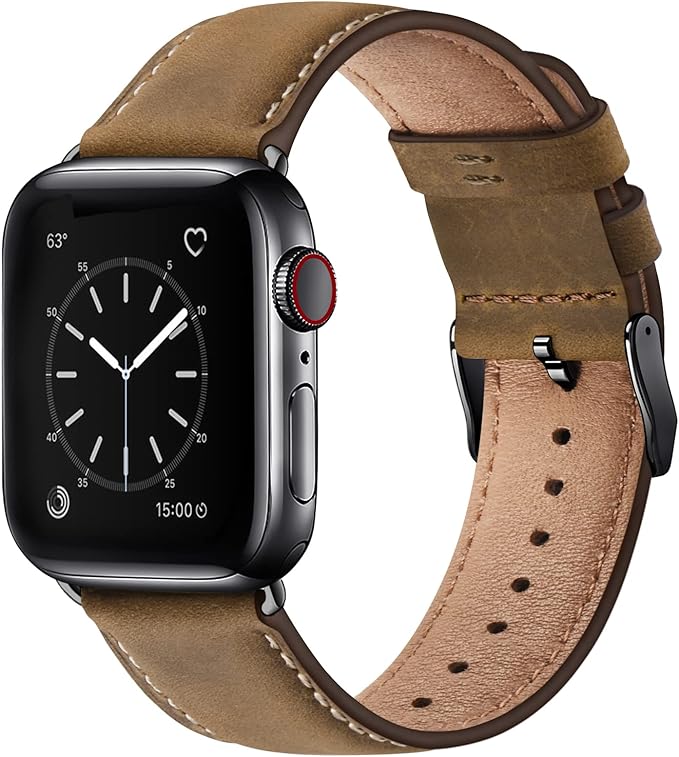 SUNFWR Leather Bands Compatible by SUNFWR