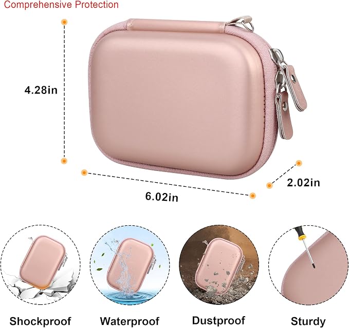 Elonbo Carrying Case for KODAK Step Instant Smartphone Photo Printer, Portable - Image 3