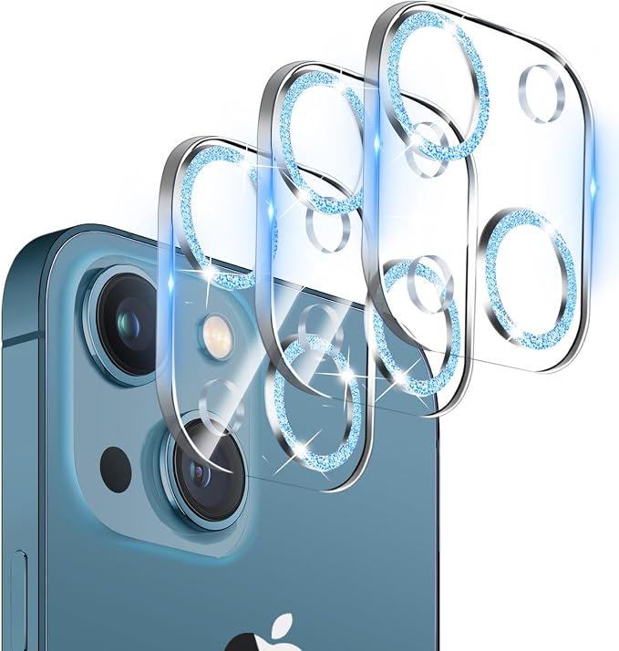 【3 Pack】Dengduoduo Tempered Glass Camera Lens Protector by Dengduoduo