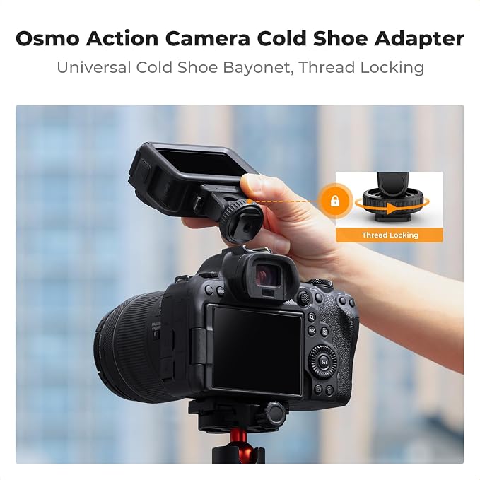 K&F CONCEPT Plastic Cold Shoe Mount Compatible - Image 3