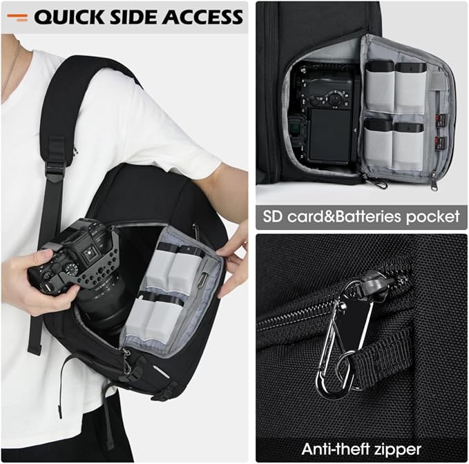 SDYSM Camera Bag Backpack Professional - Image 4