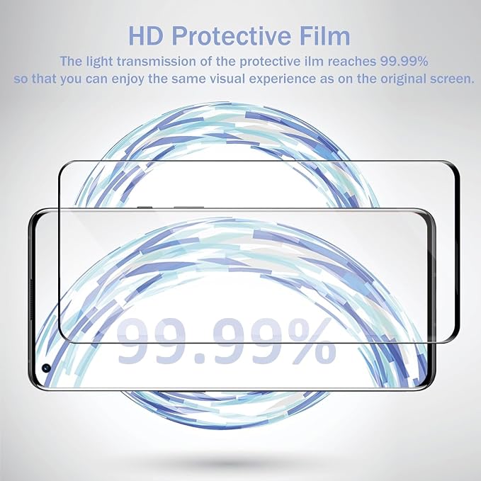 V-PORYADKU 2 Pack for OnePlus 11 Screen Protector + 2 Pack Camera Lens Protector - Image 4