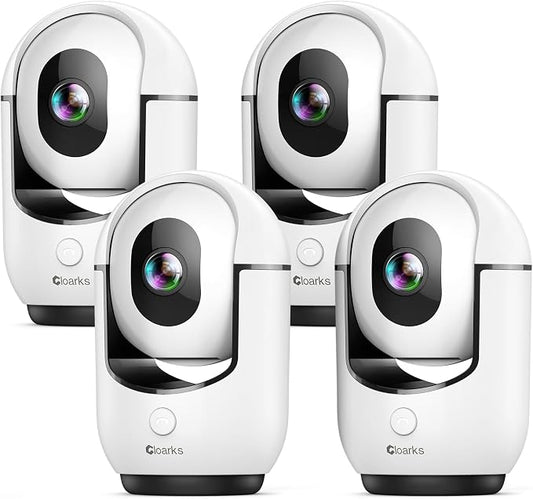 Cloarks 2K Pan/Tilt Security Camera, WiFi Indoor Cameras by Cloarks