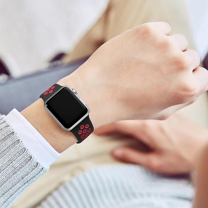 Lerobo Sport Band Compatible for Apple Watch Band Series 9 8 7 41mm 40mm 38mm - Image 7