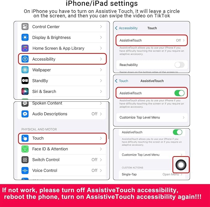 Locthal Scrolling Ring Remote for TikTok YouTube Instagram, Scroller Page - Image 7