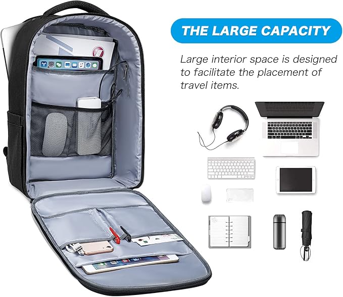 MOSISO 15.6-16 inch 35L Laptop Backpack - Image 4