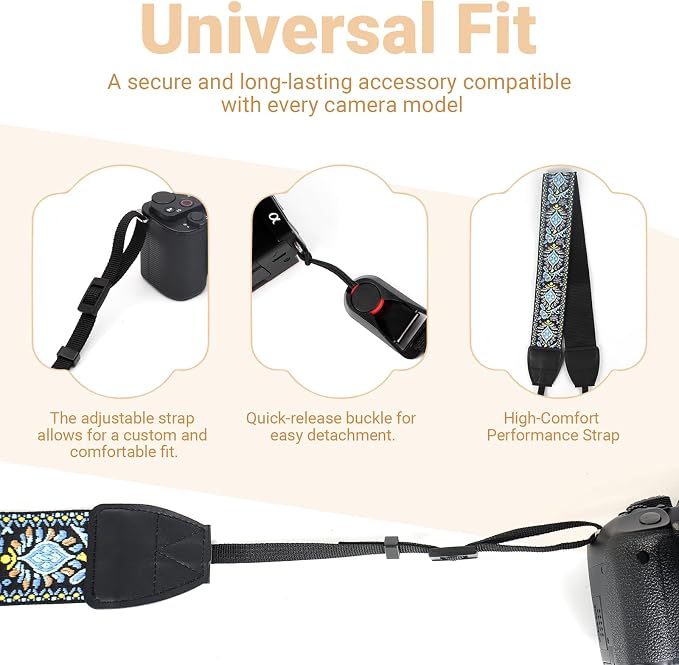 Camera Strap Neck Shoulder Strap - Image 3