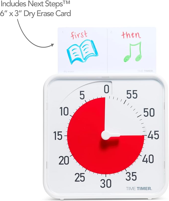 Time Timer Original 8" Visual Countdown Timer – Medium 60-Minute Classroom - Image 2