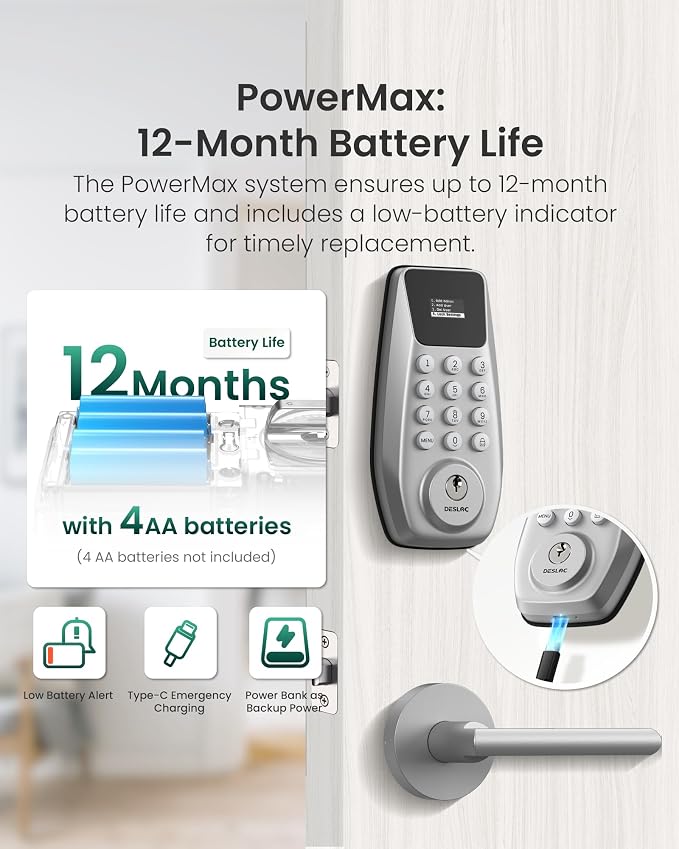 DESLOC C100 Keyless Entry Door Lock - Image 5