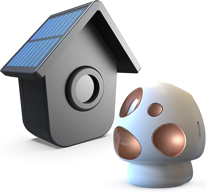 Driveway Alarm- HTZSAFE 1/2 Mile Long Range Outdoor Weatherproof Solar Wireless by HTZSAFE