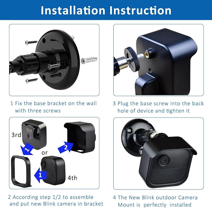5PACK Blink Outdoor Camera Mount Bracket - Image 4